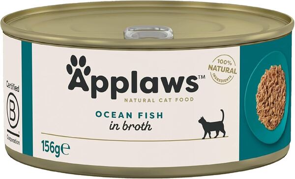 Applaws Ocean Fish in Broth 156 g