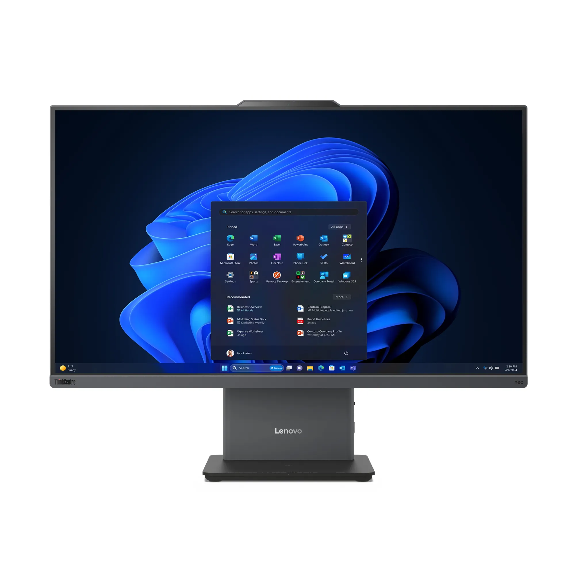 Lenovo ThinkCentre Neo 50a Gen 5 27" All-in-one