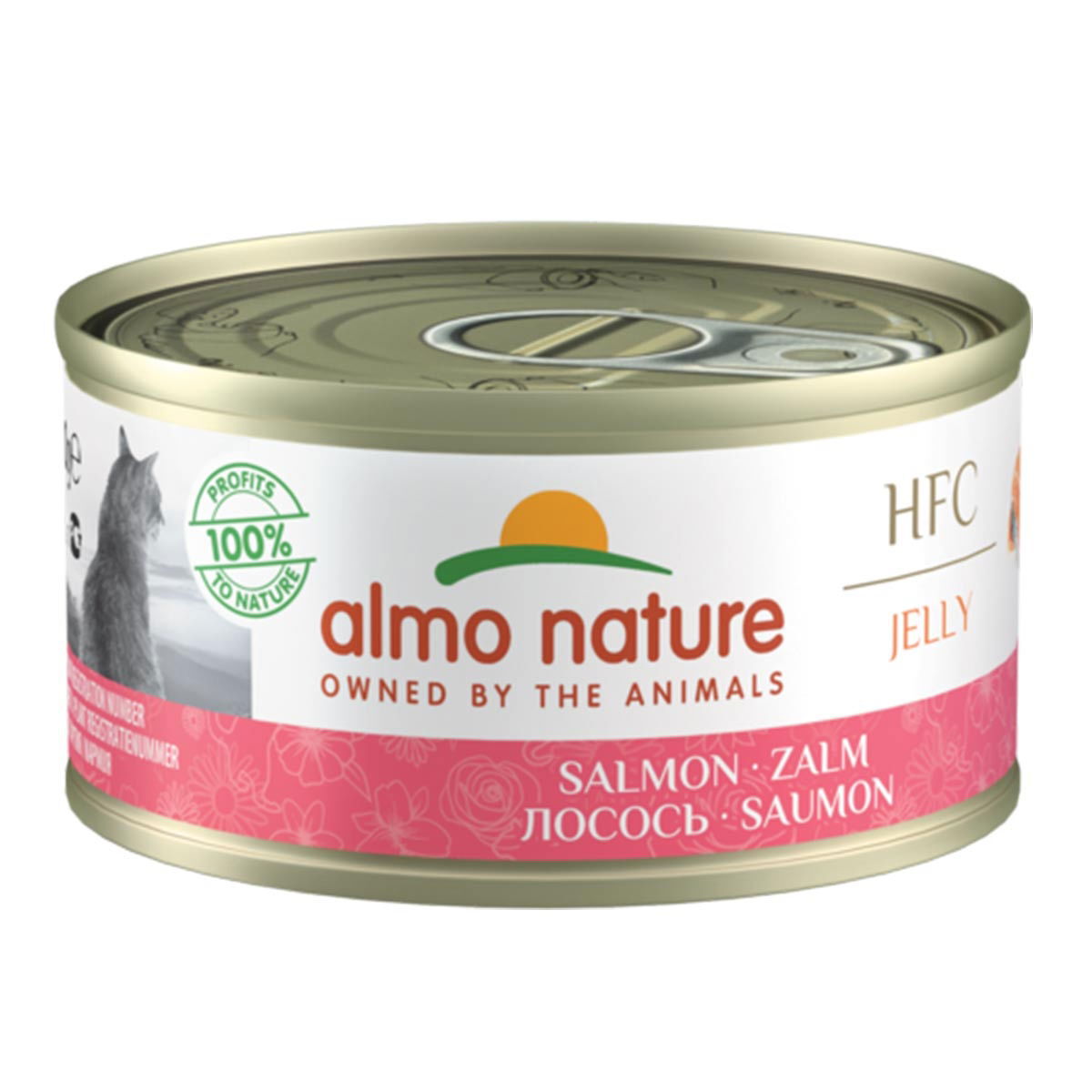 Almo Nature HFC hyytelössä, lohi 70 g