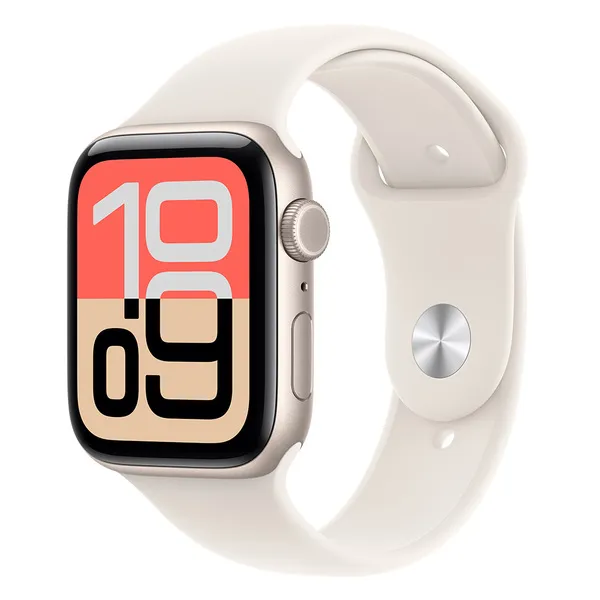 Apple Watch SE 3 (GPS + Cellular) 44 mm tähtivalkea