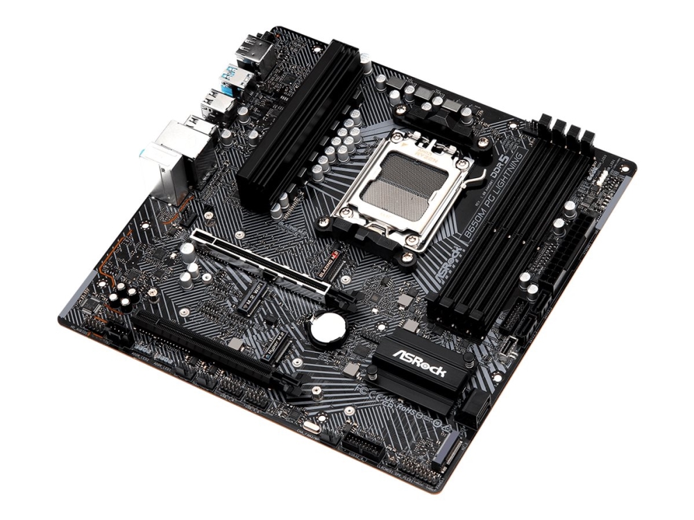 ASRock B650M PG Lightning - Emolevy - micro-ATX - Socket AM5