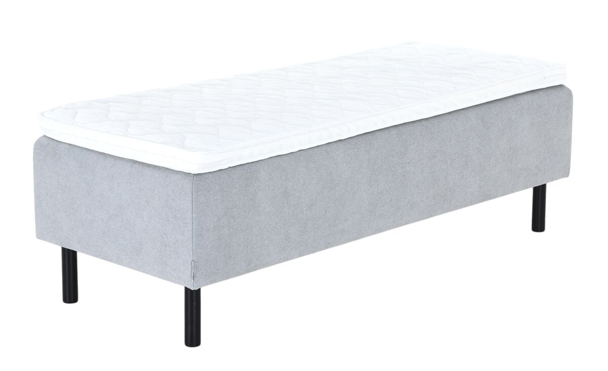 Unia Kulta 90x200 L v.harmaa, musta 23c